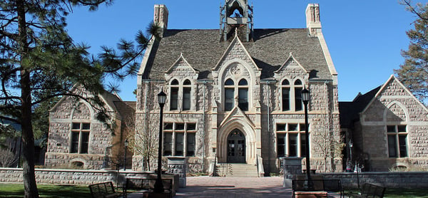 Cutler Hall, located at 912 North Cascade Avenue, on the Colorado College campus, in Colorado Springs, Colorado. The property is listed on the National Register of Historic Places.